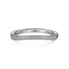 Vintage 14K White Gold Diamond Matching Wedding Band