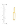 Double Paper Clip Earrings