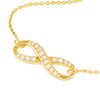 CZ Infinity Adjustable Necklace