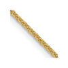 14K 1.1mm Round Cable Chain