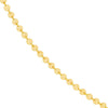 Sterling Silver Long All-Around Disc Necklace