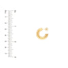 10mm ID Polished Open Hoop Earrings