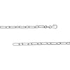 4.35mm Smooth and Twisted Paper Clip Chain