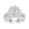 14K 3.00Ct Lab Grown Bridal Ring