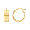 Round Ribbed Hoops
