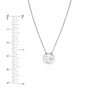Sterling Silver Winking Emoji Adjustable Necklace