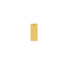 Large Rectangular Engravable Charm