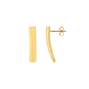 Bar Stud Earrings