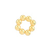 Bead Circle Stud Earrings