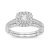 14K WG 0.50CT Diamond Bridal Ring