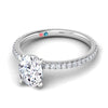 Lab Grown Diamond Pave Petite Ring