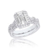 14K 1.50Ct Certified Lab-Grown  Diamond Bridal Set