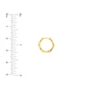 Bamboo Pentagon Hoops