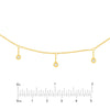 Diamond Bezel Drop Adjustable Choker