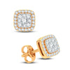 14K 0.25Ct Diamond Earring
