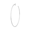 75mm x 1.15mm Hoop Post Earrings