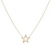 Wire Star Adjustable Necklace
