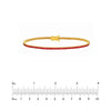 2.0mm Red Ruby Tennis Bracelet