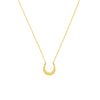 So You Mini Horse Shoe Adjustable Necklace