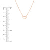 Mini Open Heart Necklace