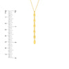 Mini Marquise Adjustable Lariat Necklace