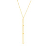 Interlocking Open Rectangles Necklace
