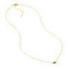 Mini CZ Evil Eye Adjustable Necklace