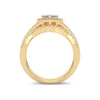 14K 0.50Ct Diamond Bridal Ring