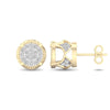 10K 0.15Ct Diamond Earring