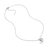 Sterling Silver Hope Disk-Wings Necklace