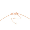 Gothic Virgo Nameplate Necklace