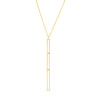 Interlocking Open Rectangles Necklace
