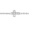 Mini Diamond Cross Bolo Bracelet