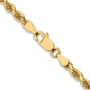 10K 3.5mm Diamond-Cut Rope Chain