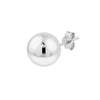 Sterling Silver 10mm Polished Ball Stud Earrings