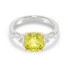 Certified Lab Grown 14K 4.00Ct Diamond Engagement Ring