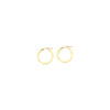 2 X 20mm Square Hoop Earrings