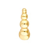 Graduated Bead Hoop Earrings