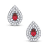 14K 0.20Ct Diamond Earring
