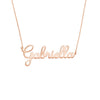 5mm Cursive Nameplate Necklace