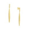 Diamond Trio Bombe Marquise Drop Earrings