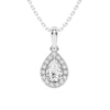 14K 0.62Ct Lab Grown Pendant