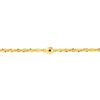 D/C Beads on Axis Chain Adjustable Anklet