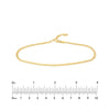 Open Curb Chain Adjustable Anklet