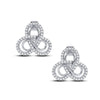 14K 0.42Ct Diamond Earring