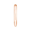 4mm x 35mm Tube Hoop Earrings