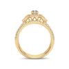 14K 1.00Ct Diamond Bridal Ring