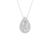 14K 1.15Ct Certified Lab Grown Diamond Pendant ( Igi Certified )