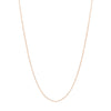 0.8mm Sterling Box Chain w/Slider Bead