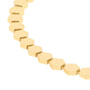 Polished Hexagonal Flat Link Bracelet